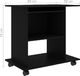 Biurko vidaXL 802895 Czarne 80 cm x 50 cm 6