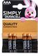 Duracell Baterie LR03 4szt. Duracell 1