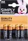 Duracell Baterie LR6 4szt. Duracell 1
