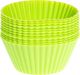 Pepco Komplet 12 foremek silikonowych do muffinek zielone 1