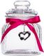Pepco SŁOIK HEART 650ML , 10,5X15CM różowy 1