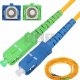 ExtraLink EXTRALINK PATCHCORD SC/APC-SC/UPC SM G.652D SIMPLEX 3.0MM 0.5M 2