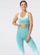 Carpatree Biustonosz Phase Seamless Bra Turquoise & White Ombre r. S 1