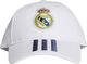 Adidas Czapka z daszkiem męska adidas Real Madrid OSFL biała FR9753 3