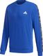 Adidas Bluza męska adidas Essentials Tape Sweatshirt niebieska GD5449 : Rozmiar - M 1