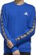Adidas Bluza męska adidas Essentials Tape Sweatshirt niebieska GD5449 : Rozmiar - M 2