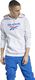 Reebok Bluza męska Classic Vector Hoodie biała r. L (FT7297) 6