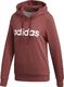 Adidas Bluza damska adidas Essentials Linear OH HD bordowa GD2960 : Rozmiar - M 1
