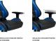 Fotel IMBA Seat Emperor czarno-niebieski 8