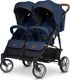 Wózek easyGO Wózek Bliźniaczy Easygo Domino - Denim 1