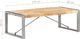 vidaXL Stolik kawowy, 120 x 60 x 40 cm, surowe drewno mango 5
