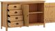 vidaXL Komoda Hill Range, miodowy brąz, 130x40x80 cm, drewno sosnowe (288931) - 288931 3