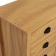 vidaXL Komoda Hill Range, miodowy brąz, 130x40x80 cm, drewno sosnowe (288931) - 288931 6
