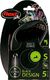 Flexi Smycz automatyczna Black Design S linka 5 m kol. czarny 2