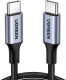 Kabel USB Ugreen USB-C - USB-C 1.5 m Szary (70428) 1