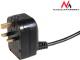 Maclean Adapter zasilania UK na Euro kątowy czarny (MCE70) 6