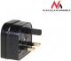Maclean Adapter podróżny UK na gniazdo EU czarny (MCE71) 3