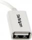 Adapter USB StarTech microUSB - USB Biały  (UUSBOTGW) 2