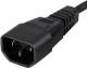 Kabel zasilający StarTech 1M C14 - C13, czarny (PXT1001M) 1