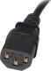 Kabel zasilający StarTech 1M C14 - C13, czarny (PXT1001M) 2