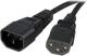 Kabel zasilający StarTech 1M C14 - C13, czarny (PXT1001M) 1