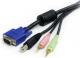 StarTech Kable KVM, 1.8m, Czarny (USBVGA4N1A6) 2