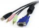 StarTech Kable KVM, 1.8m, Czarny (USBVGA4N1A6) 3