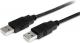 Kabel USB StarTech USB-A - USB-A 1 m Czarny (USB2AA1M) 1