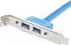 StarTech Tylne porty 2x USB 3.0 (USB3SPLATE) 1