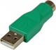 Adapter USB StarTech USB - PS/2 Zielony  (GC46MF) 1