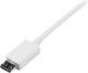 Kabel USB StarTech USB-A - microUSB 0.5 m Biały (USBPAUB50CMW) 3