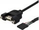 StarTech USB A(F) na IDC(F) (USBPNLAFHD3) 1