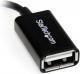 Adapter USB StarTech microUSB - USB Czarny  (UUSBOTGRA) 2