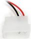 StarTech SATA - SATA Slimline + Molex, 0.5m, Czerwony (SLSATAF20) 2