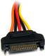 StarTech SATA 15-pin - SATA 15-pin, 0.2m, Wielokolorowy (SATAPOWEXT8) 1