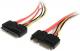 StarTech SATA 22-pin - SATA 22-pin, 0.3m, Wielokolorowy (SATA22PEXT) 1