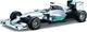 Bburago Bburago 15638126 1:43 F1 Mercedes AMG Petronas W07, 2016 posortowane 4