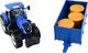 Bburago Skala Bburago: 1:32 Zestaw ekonomiczny B18-44060 ciągnika rolniczego i przyczepy New Holland T7000 (różne) 1