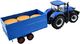 Bburago Skala Bburago: 1:32 Zestaw ekonomiczny B18-44060 ciągnika rolniczego i przyczepy New Holland T7000 (różne) 6