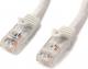 StarTech Kabel Rj45, Cat 6, 1m, biały (N6PATC1MWH) 1