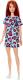 Lalka Barbie Mattel  w niebieskiej sukience z nadrukiem fioletowego serca (T7439/GHW48) 1