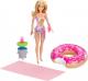 Lalka Barbie Barbie z akcesoriami basenowymi (GHT20) 1