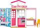 Lalka Barbie Barbie Barbie DVV48 - dwupiętrowy dom wakacyjny i lalka, przenośny domek dla lalek z akcesoriami, ok. 52 cm wysokości z rączką, zabawki dla dziewczynek od 3 lat 3