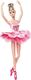 Lalka Barbie Barbie Barbie GHT41 - Lalka Barbie Signature Ballet Wishes, ok. 30 cm wzrostu, z tutu, pointe i tiarą, prezent dla dzieci od 6 lat 3