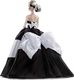 Lalka Barbie Barbie Barbie FXF25 - klasyczna kolekcjonerska lalka Barbie Signature Black and White Forever 4