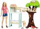 Lalka Barbie Barbie Barbie FCP78 - lalka i zestaw do zabawy weterynaryjnej ze zwierzętami i akcesoriami, zabawki od 3 lat 1