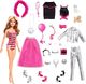 Kalendarz adwentowy Barbie Barbie GFF61 - kalendarz adwentowy 2019 z lalkami i akcesoriami, zabawkami dla lalek i kalendarzem adwentowym dziewczynki od 3 lat 2