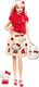Lalka Barbie Barbie Lalka Barbie DWF58 Signature Hello Kitty, wielokolorowa 1