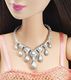 Lalka Barbie Barbie Barbie DGX83 - lalka fashionistki w sukni z brokatem w kolorze koralowym, lalki do przebierania, różowa 2