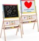 Ricokids Duża magnetyczna kredowa tablica obrotowa z zegarem Ricokids - wielokolorowa 7